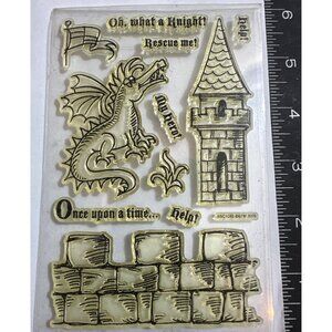 Stampendous Dragon Clear Cling Stamp Set 2009 SSC1083